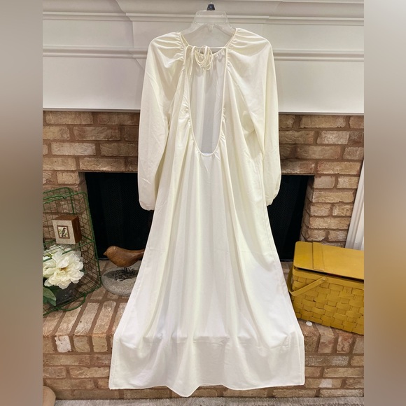 Hill House The Simone Dress Coconut Milk L NWOT - Picture 10 of 11